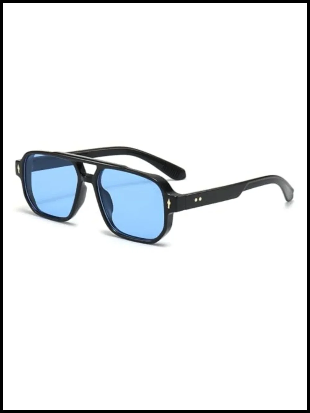 70s Retro Rectangle Sunglasses UV400 Protection Driving